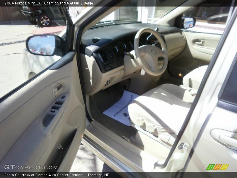 Cosmic Sand Metallic / Beige 2004 Mazda MPV LX
