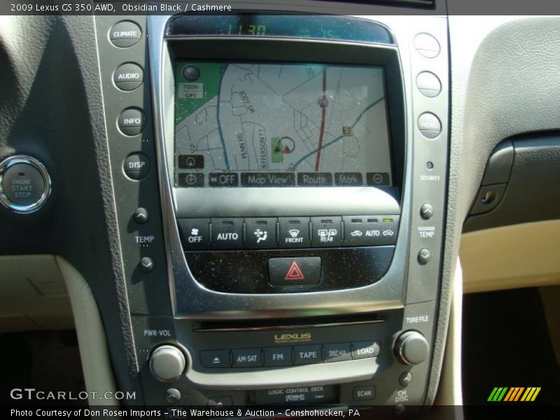 Obsidian Black / Cashmere 2009 Lexus GS 350 AWD