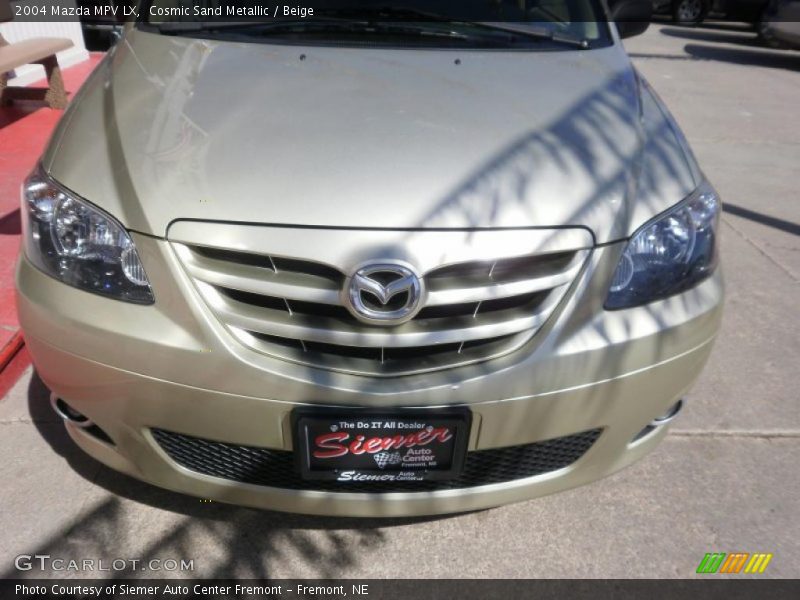 Cosmic Sand Metallic / Beige 2004 Mazda MPV LX