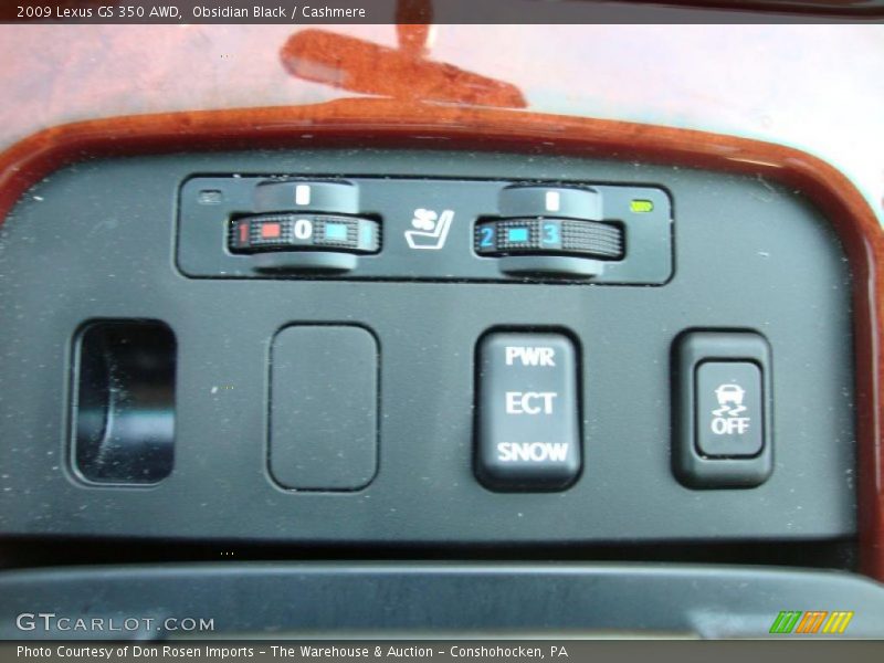 Obsidian Black / Cashmere 2009 Lexus GS 350 AWD