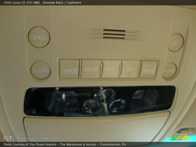 Obsidian Black / Cashmere 2009 Lexus GS 350 AWD