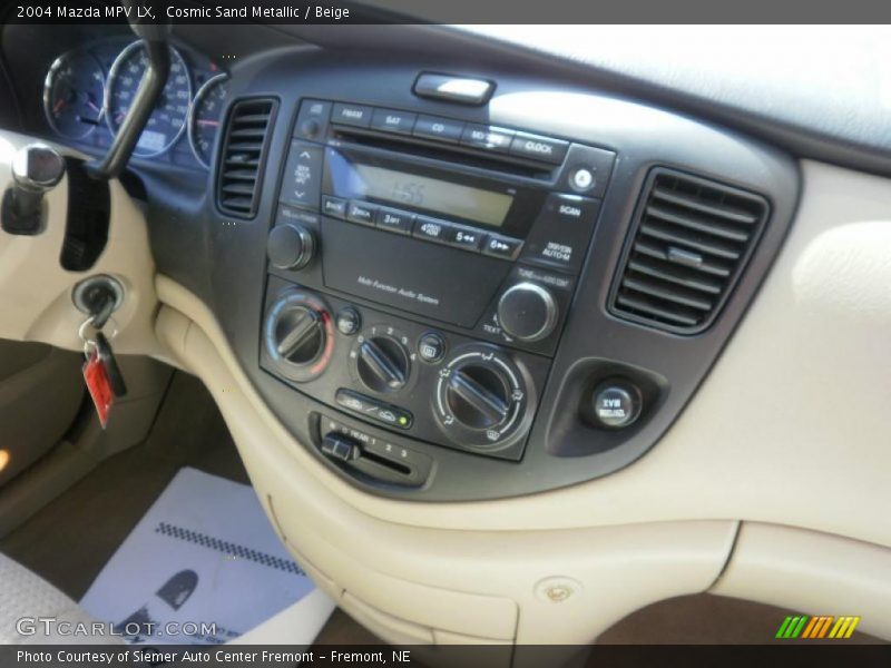 Cosmic Sand Metallic / Beige 2004 Mazda MPV LX