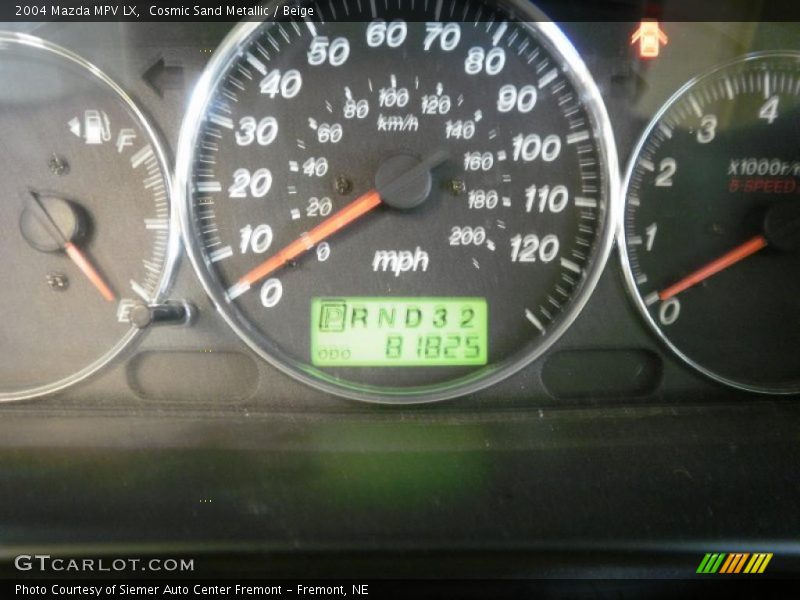 Cosmic Sand Metallic / Beige 2004 Mazda MPV LX