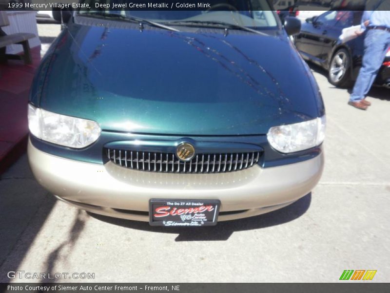 Deep Jewel Green Metallic / Golden Mink 1999 Mercury Villager Estate