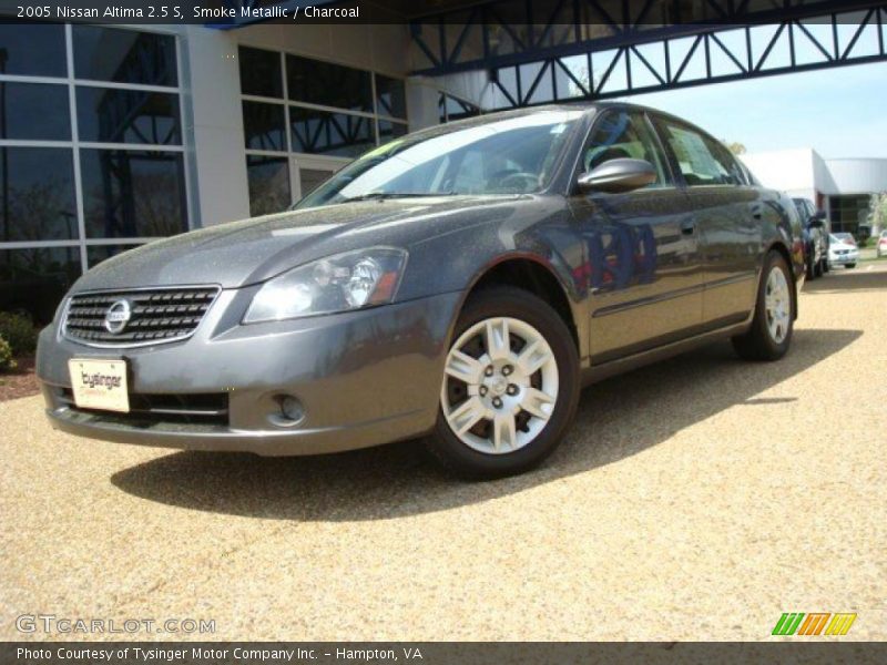 Smoke Metallic / Charcoal 2005 Nissan Altima 2.5 S