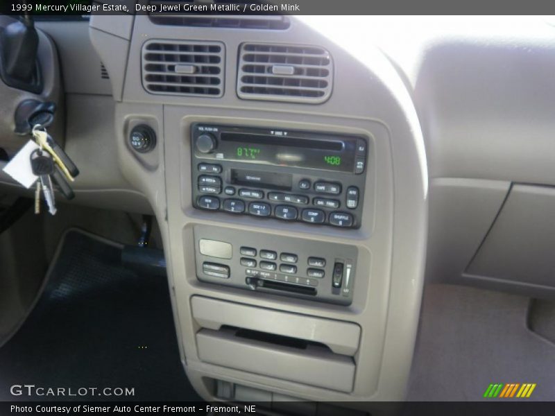 Deep Jewel Green Metallic / Golden Mink 1999 Mercury Villager Estate