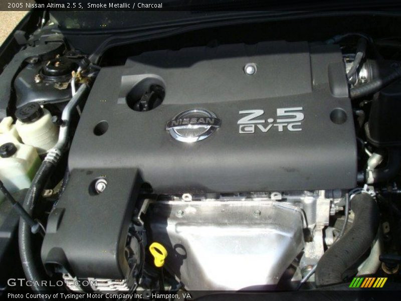Smoke Metallic / Charcoal 2005 Nissan Altima 2.5 S
