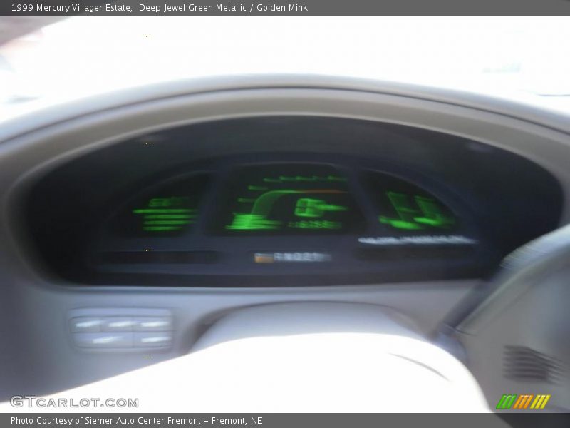 Deep Jewel Green Metallic / Golden Mink 1999 Mercury Villager Estate