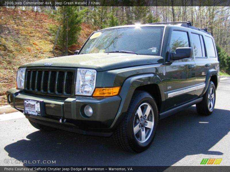 Jeep Green Metallic / Khaki 2006 Jeep Commander 4x4