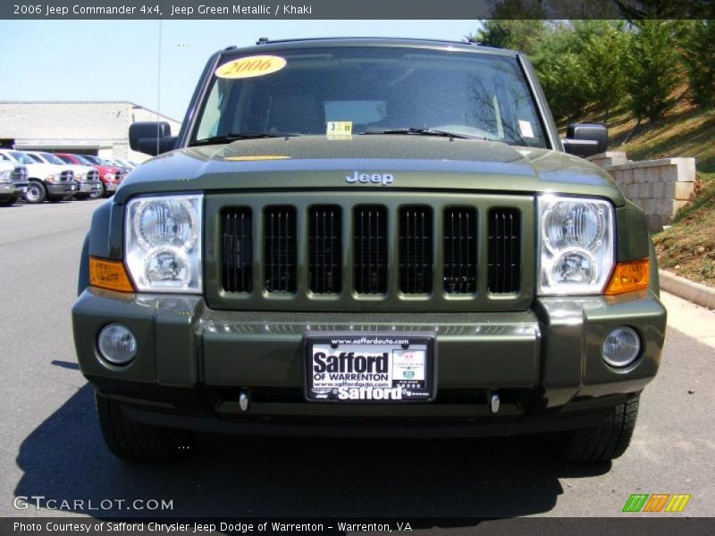 Jeep Green Metallic / Khaki 2006 Jeep Commander 4x4