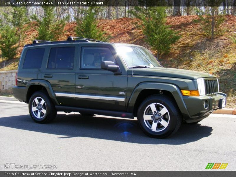 Jeep Green Metallic / Khaki 2006 Jeep Commander 4x4