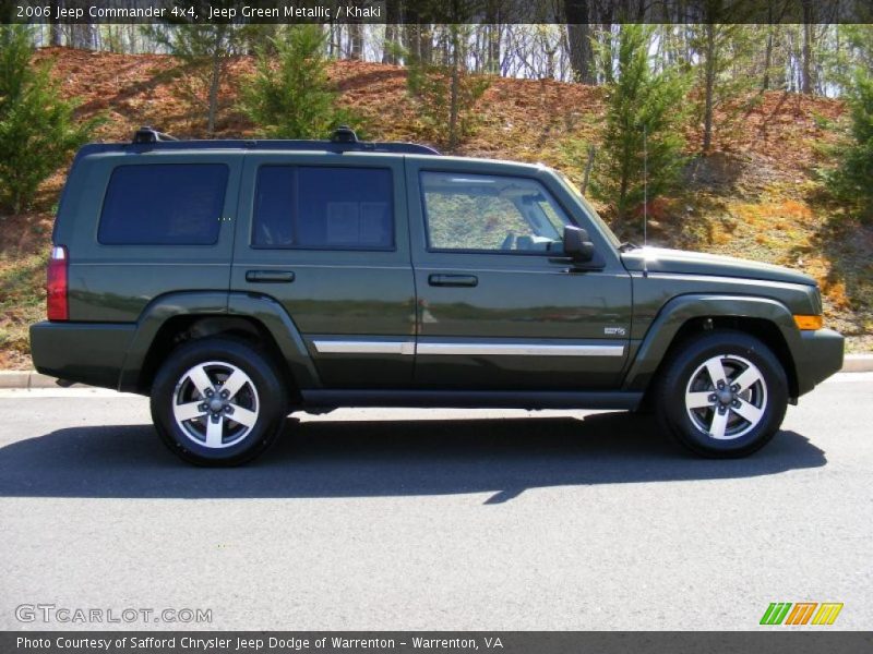 Jeep Green Metallic / Khaki 2006 Jeep Commander 4x4