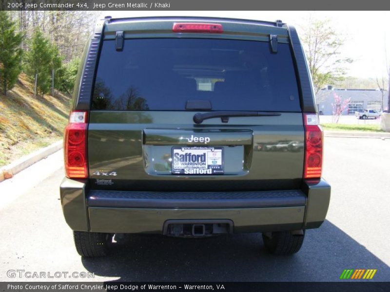 Jeep Green Metallic / Khaki 2006 Jeep Commander 4x4