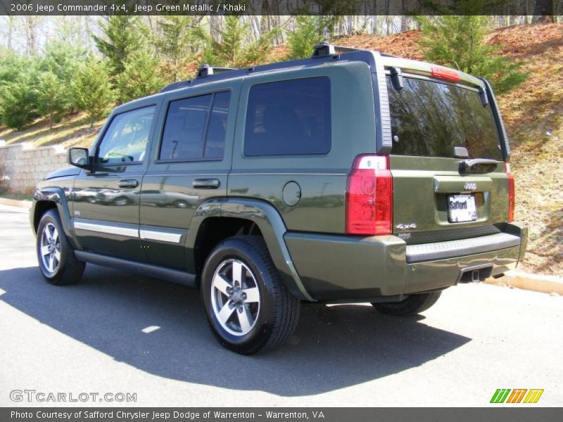 Jeep Green Metallic / Khaki 2006 Jeep Commander 4x4