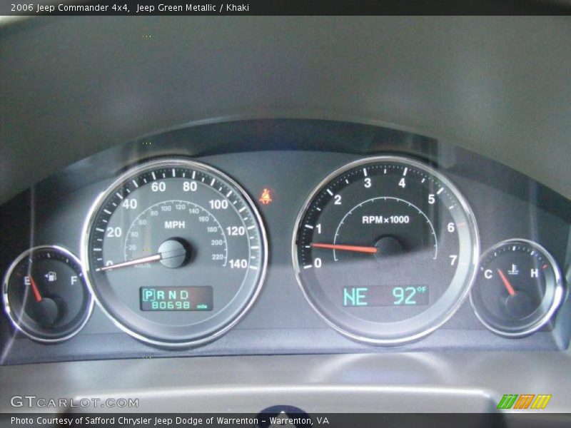 Jeep Green Metallic / Khaki 2006 Jeep Commander 4x4