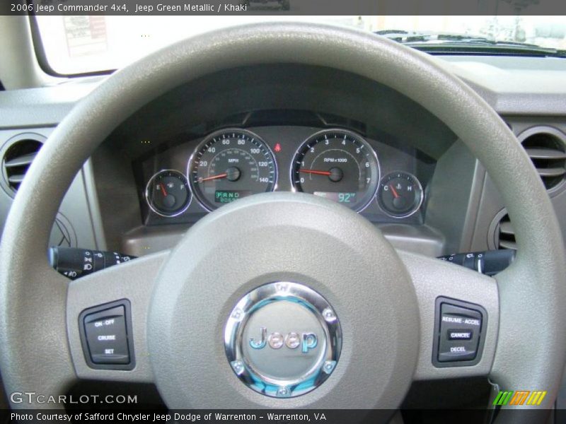 Jeep Green Metallic / Khaki 2006 Jeep Commander 4x4