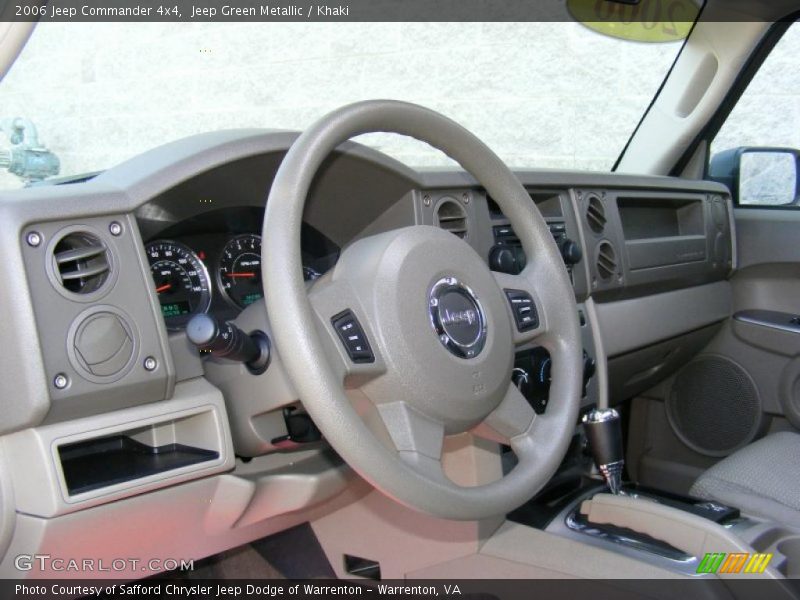Jeep Green Metallic / Khaki 2006 Jeep Commander 4x4