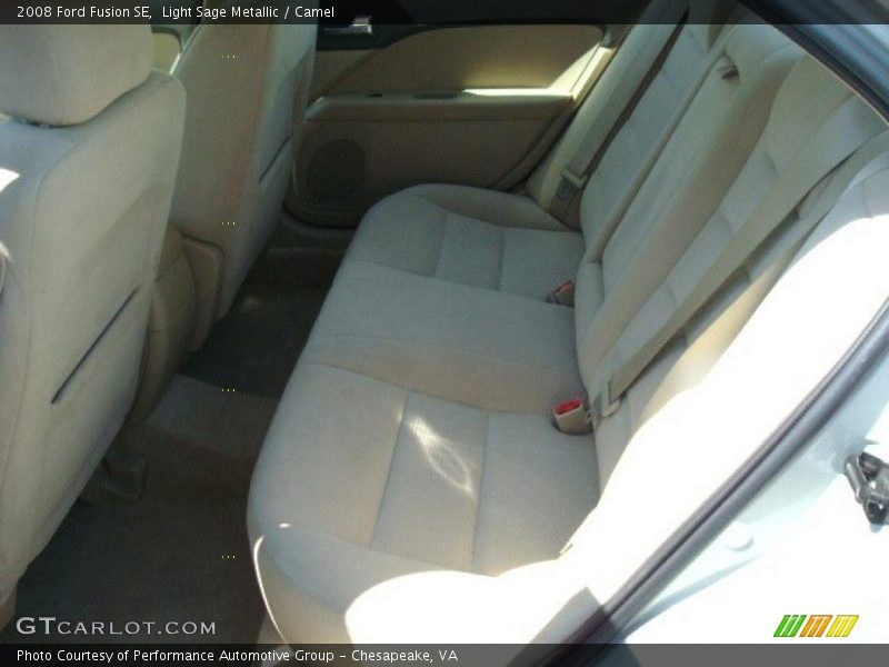 Light Sage Metallic / Camel 2008 Ford Fusion SE