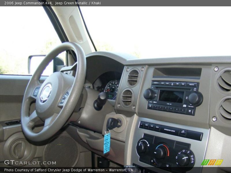 Jeep Green Metallic / Khaki 2006 Jeep Commander 4x4