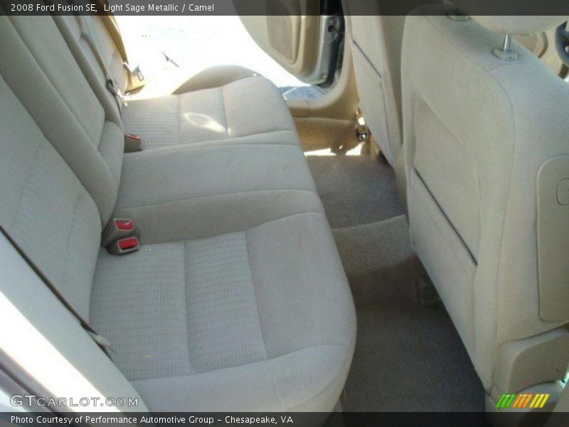 Light Sage Metallic / Camel 2008 Ford Fusion SE