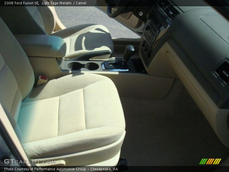 Light Sage Metallic / Camel 2008 Ford Fusion SE