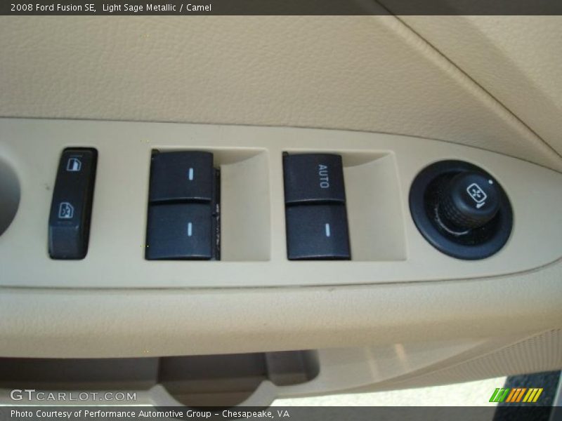 Light Sage Metallic / Camel 2008 Ford Fusion SE