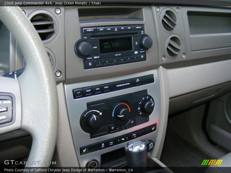 Jeep Green Metallic / Khaki 2006 Jeep Commander 4x4