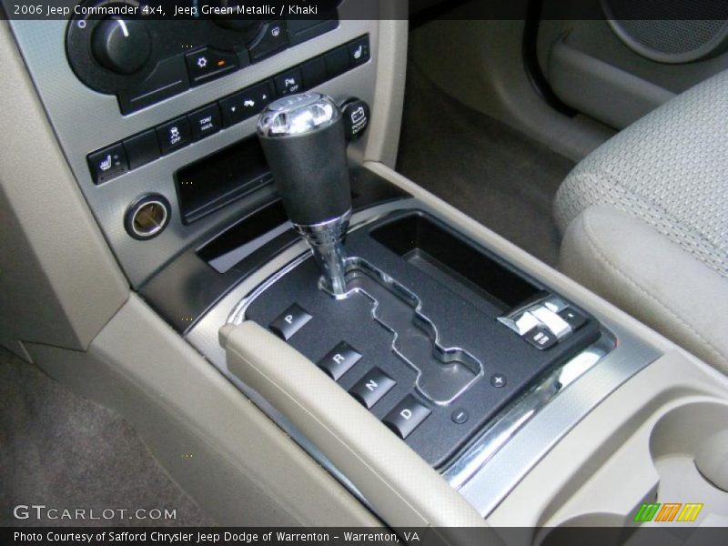 Jeep Green Metallic / Khaki 2006 Jeep Commander 4x4