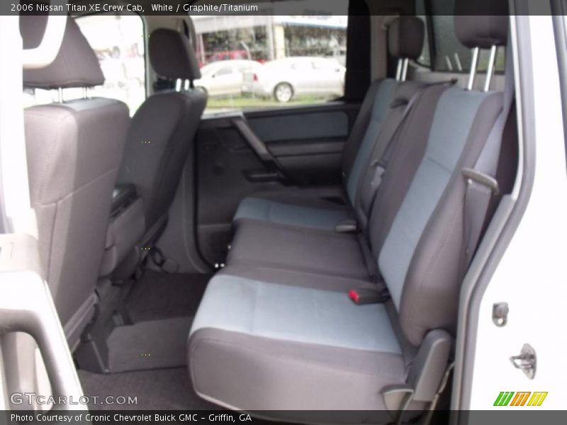 White / Graphite/Titanium 2006 Nissan Titan XE Crew Cab