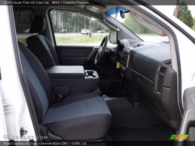 White / Graphite/Titanium 2006 Nissan Titan XE Crew Cab