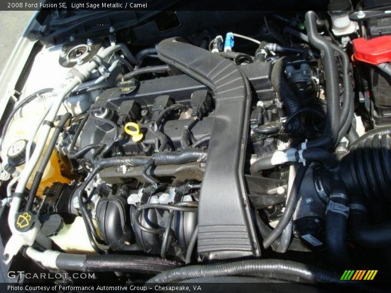 Light Sage Metallic / Camel 2008 Ford Fusion SE