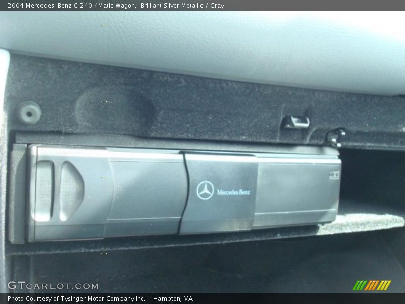Brilliant Silver Metallic / Gray 2004 Mercedes-Benz C 240 4Matic Wagon