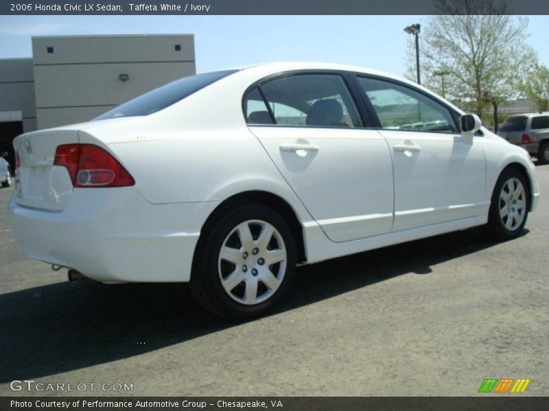 Taffeta White / Ivory 2006 Honda Civic LX Sedan