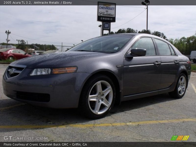 Anthracite Metallic / Ebony 2005 Acura TL 3.2