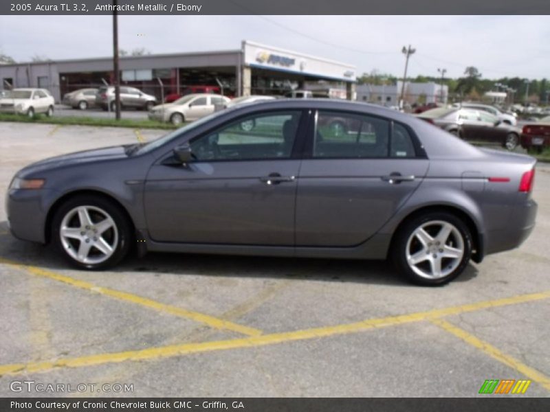 Anthracite Metallic / Ebony 2005 Acura TL 3.2