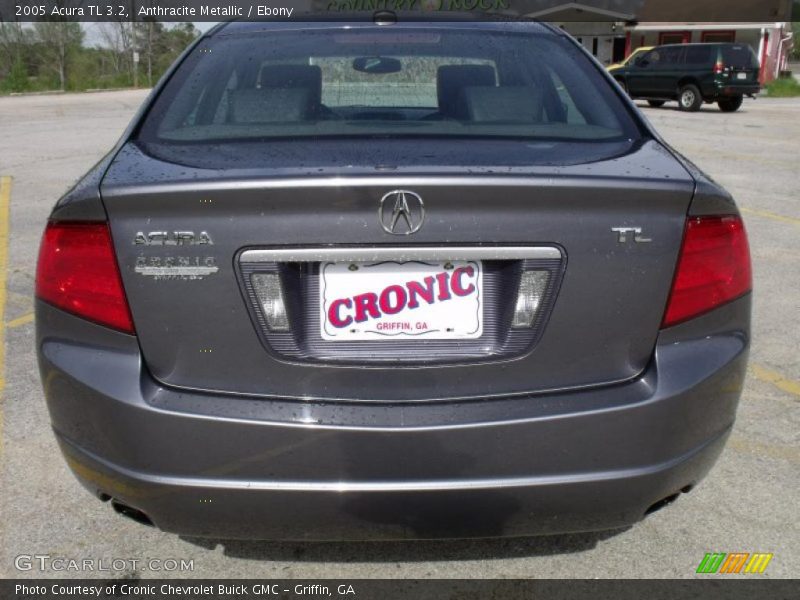 Anthracite Metallic / Ebony 2005 Acura TL 3.2