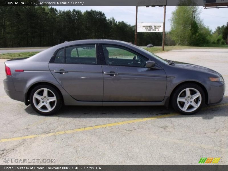 Anthracite Metallic / Ebony 2005 Acura TL 3.2