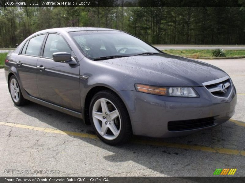 Anthracite Metallic / Ebony 2005 Acura TL 3.2