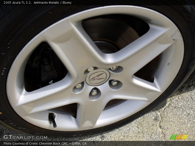 Anthracite Metallic / Ebony 2005 Acura TL 3.2