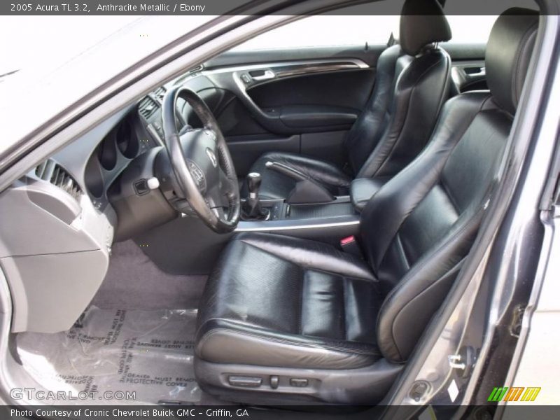 Anthracite Metallic / Ebony 2005 Acura TL 3.2