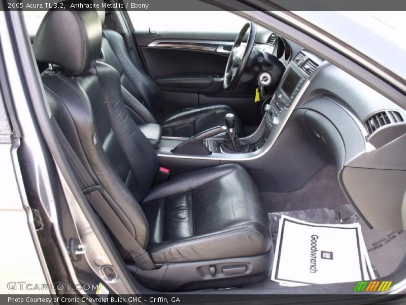 Anthracite Metallic / Ebony 2005 Acura TL 3.2