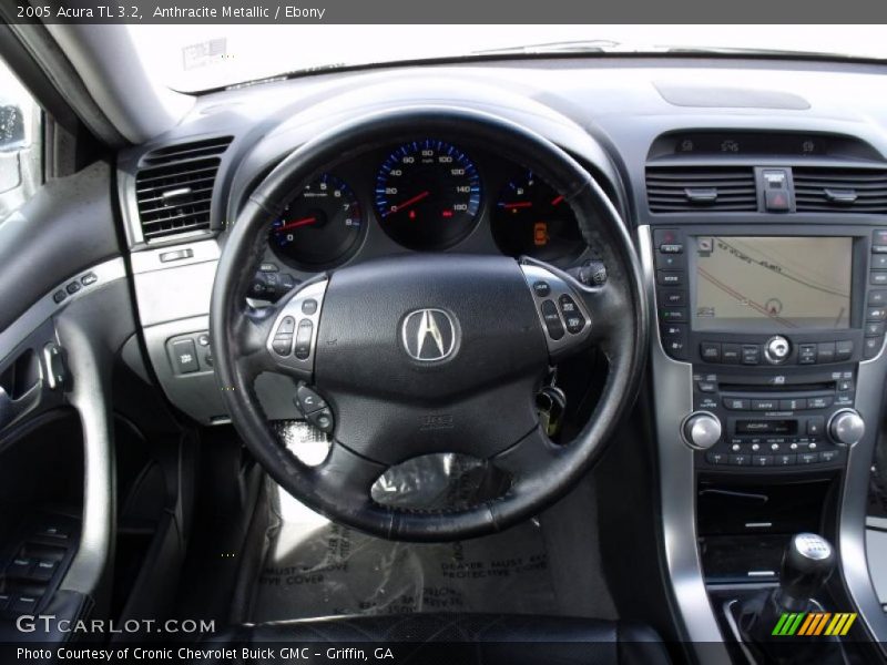 Anthracite Metallic / Ebony 2005 Acura TL 3.2