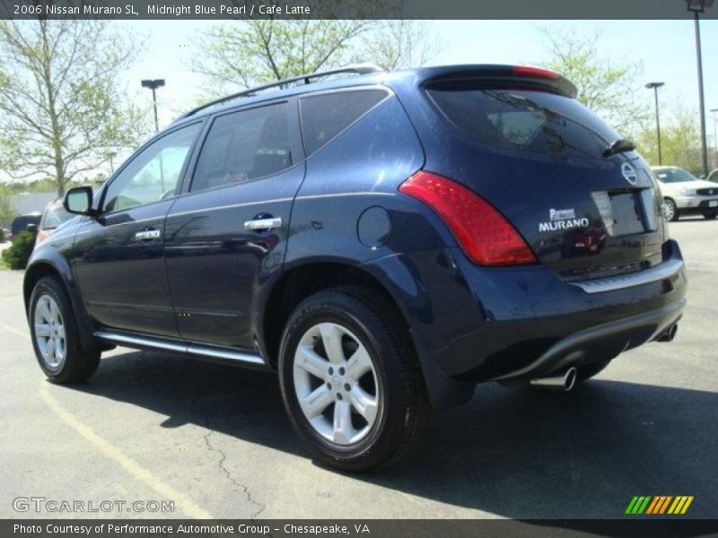Midnight Blue Pearl / Cafe Latte 2006 Nissan Murano SL