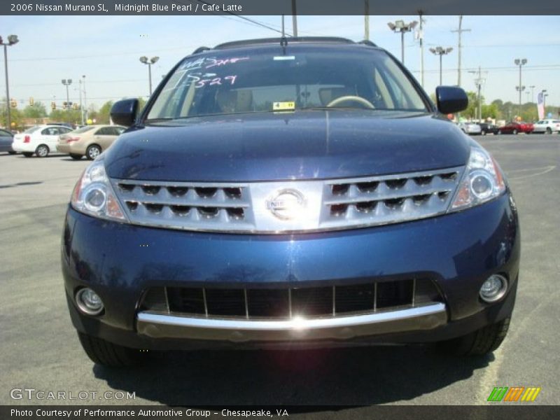 Midnight Blue Pearl / Cafe Latte 2006 Nissan Murano SL