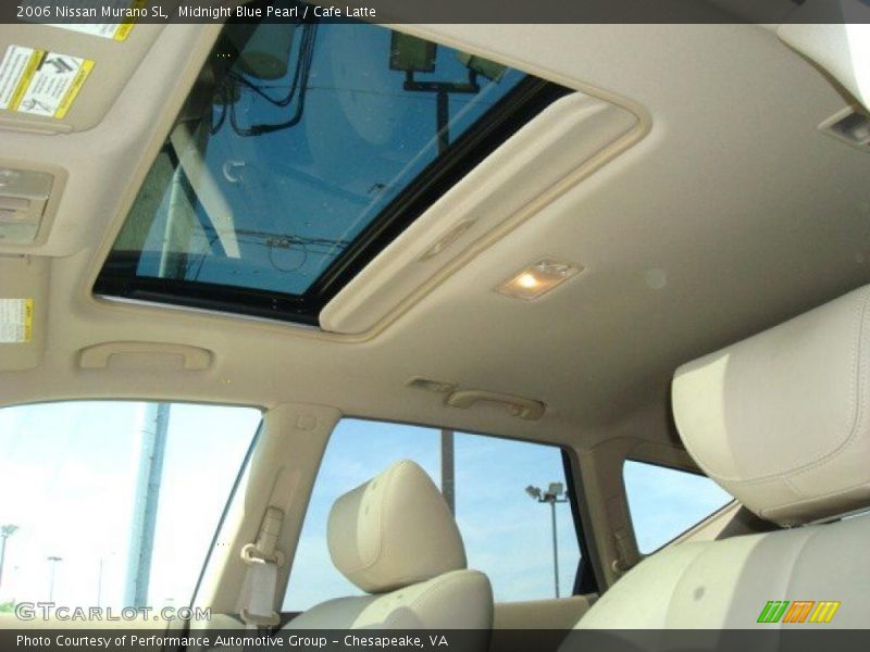 Midnight Blue Pearl / Cafe Latte 2006 Nissan Murano SL