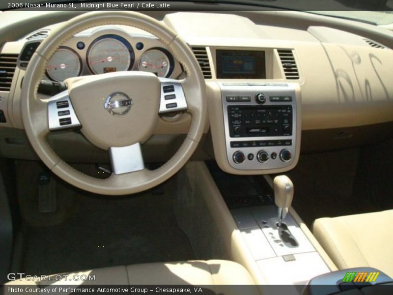 Midnight Blue Pearl / Cafe Latte 2006 Nissan Murano SL