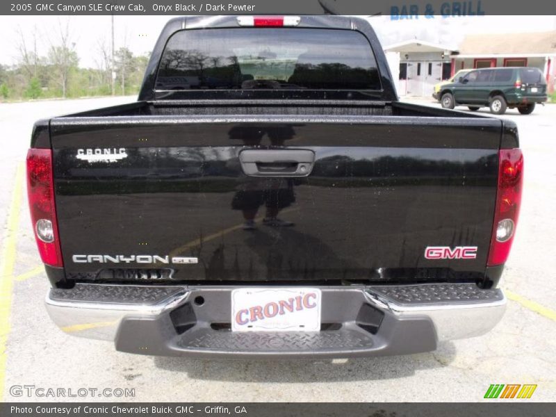 Onyx Black / Dark Pewter 2005 GMC Canyon SLE Crew Cab