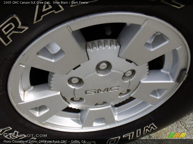 Onyx Black / Dark Pewter 2005 GMC Canyon SLE Crew Cab