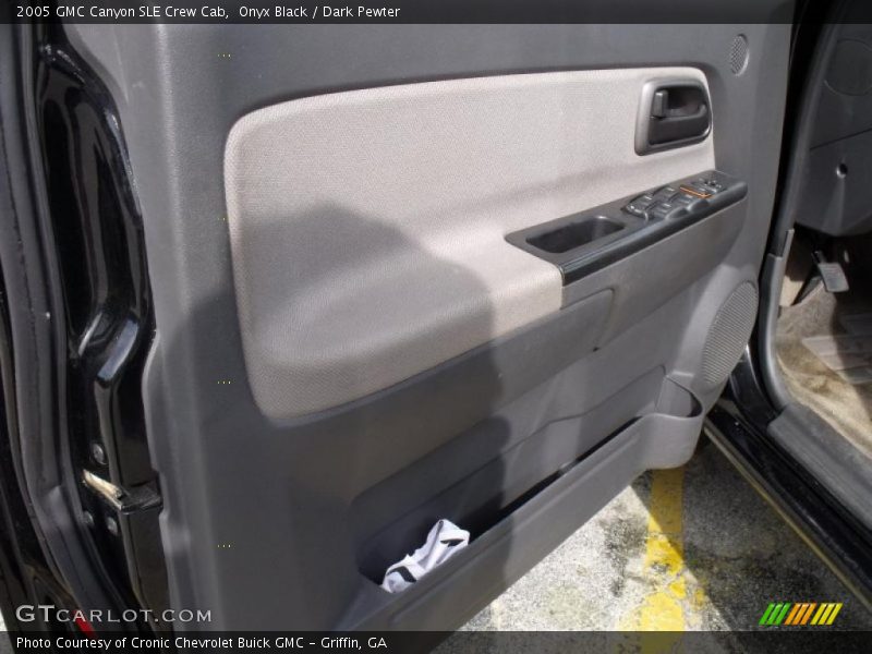 Onyx Black / Dark Pewter 2005 GMC Canyon SLE Crew Cab