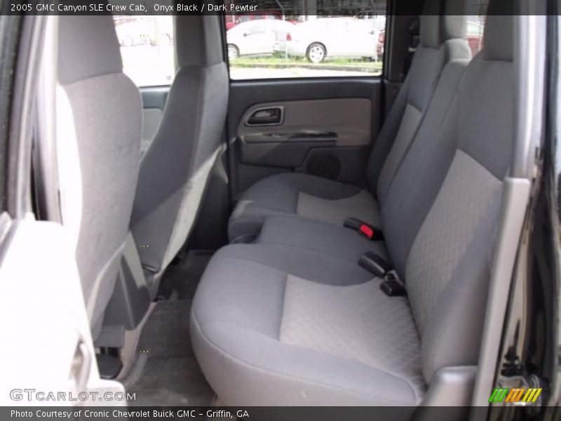 Onyx Black / Dark Pewter 2005 GMC Canyon SLE Crew Cab